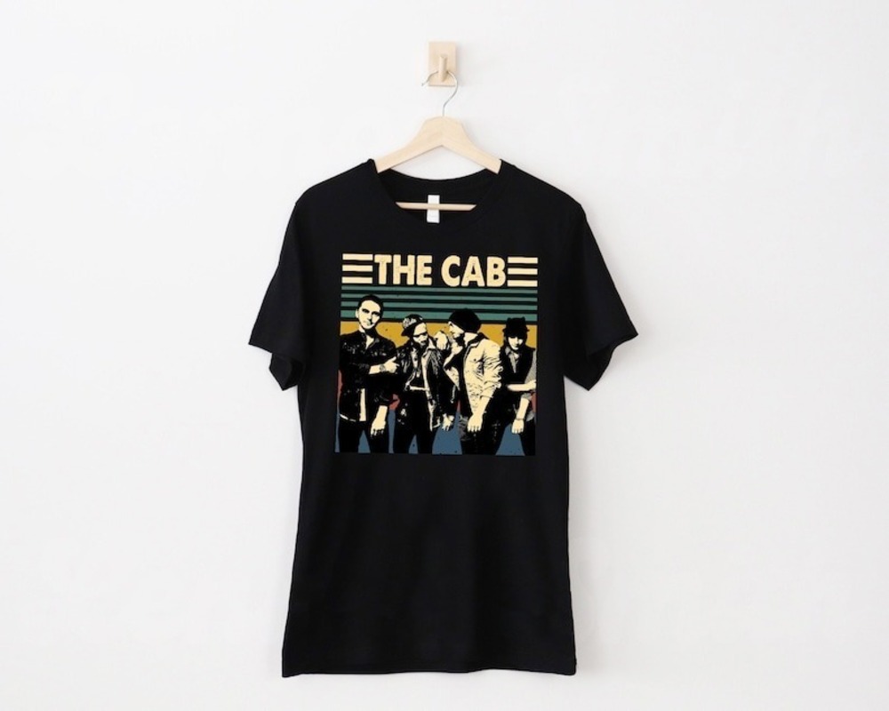 The Cab Band Retro T-Shirt The Cab Shirt